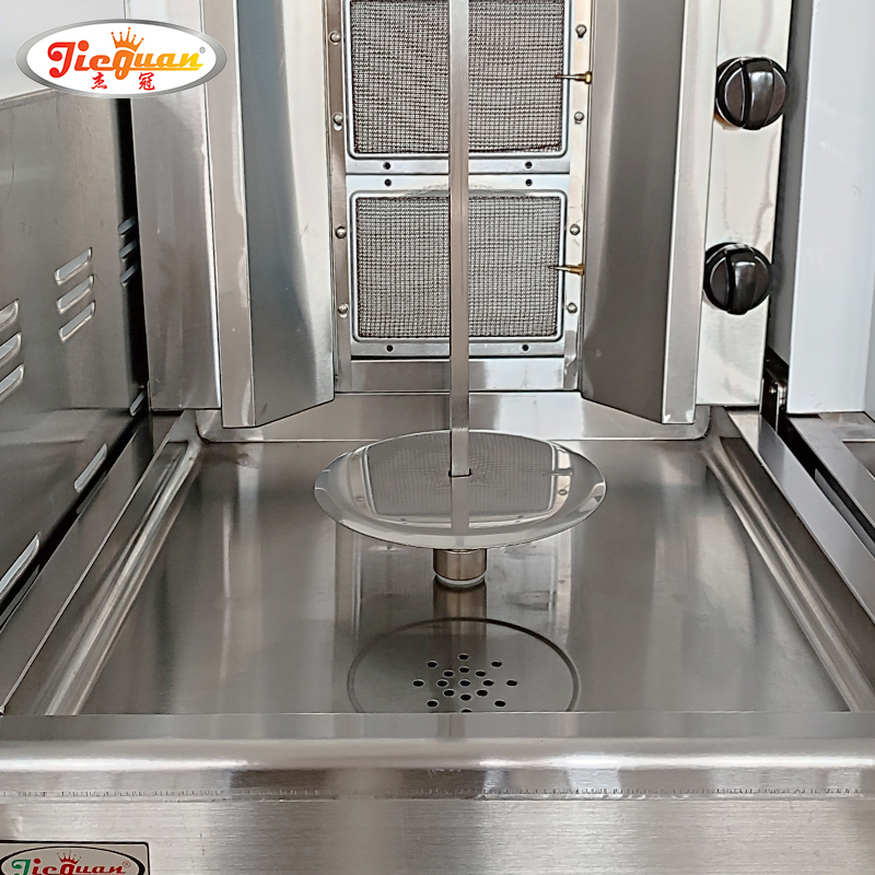 Раскройте свой кулинарный талант с помощью газовой машины для кебаба премиум-класса с 3 конфорками