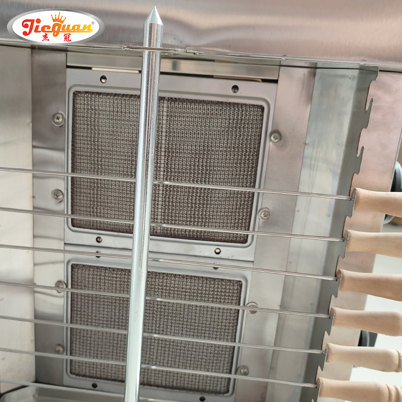 Освоение искусства приготовления кебаба с помощью газовой машины для кебаба