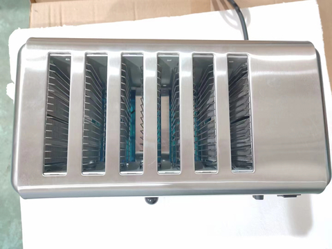 Электрический тостер на 6 ломтиков хлеба