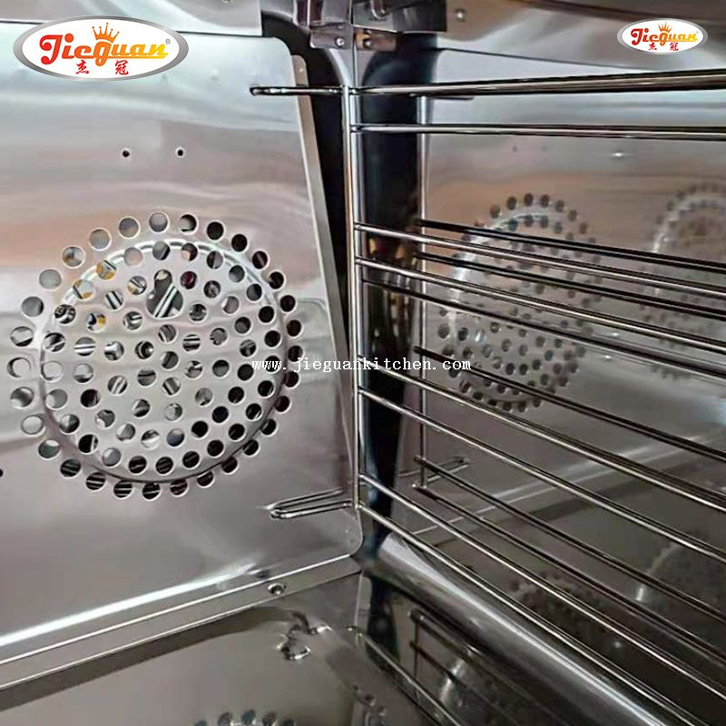 Коммерческая электрическая цифровая конвекционная печь с 4 противнями