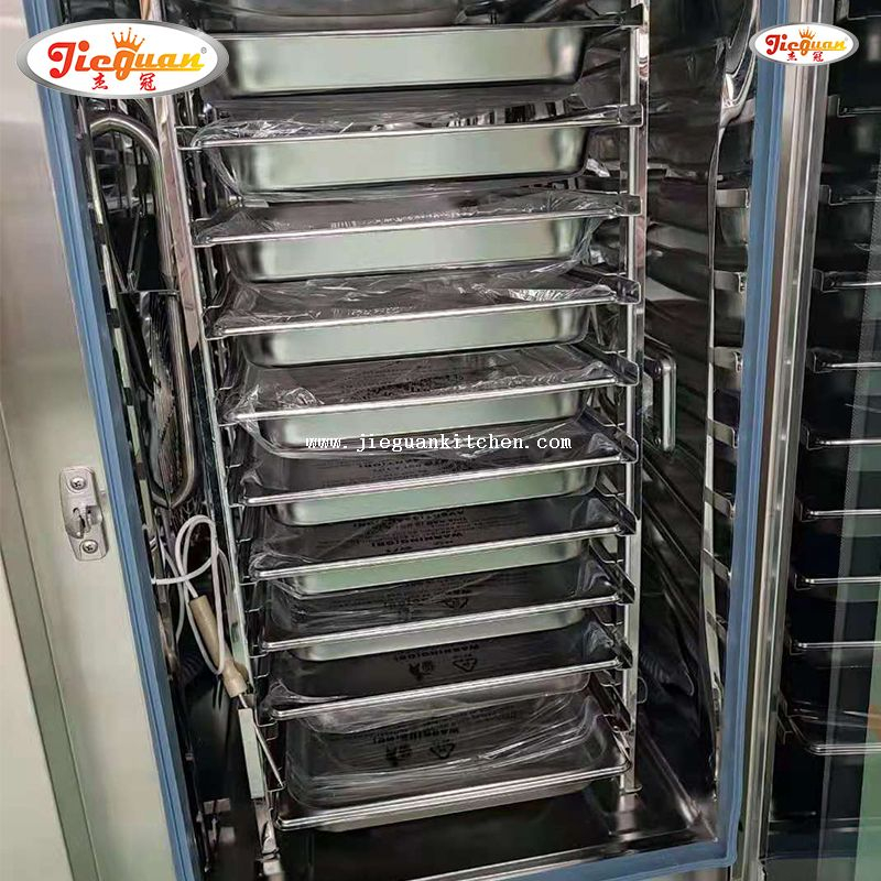 Профессиональная кухонная комбинированная духовка с 10 слоями