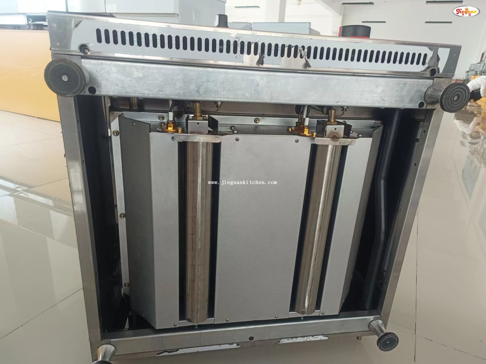 Настольный газовый котел для макарон с 6 корзинами