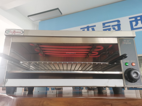 электрическая саламандра из нержавеющей стали для гриля барбекю