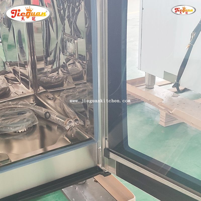 Коммерческое хлебопекарное оборудование Электрическая пароконвектоматная печь с 4 противнями 