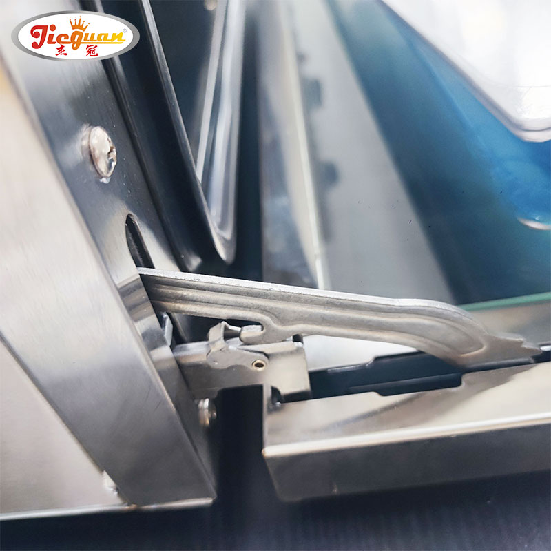 Профессиональная настенная печь из нержавеющей стали на продажу. Встроенная электрическая духовка с конвекцией. Коммерческая печь для выпечки с распылителем тумана.