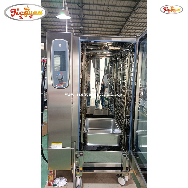  CE Комбинированная духовка для выпечки на пару SS Противень Настольная поверхность Комбинированная настольная духовка ЭЛЕКТРИЧЕСКАЯ 40 противней Комбинированная духовка-пароварка Коммерческий