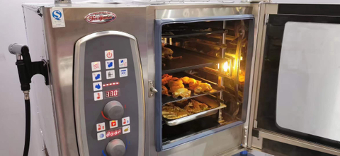 Коммерческий электрический 20-слойный пароконвектомат EOA-20-CMP с самоочисткой