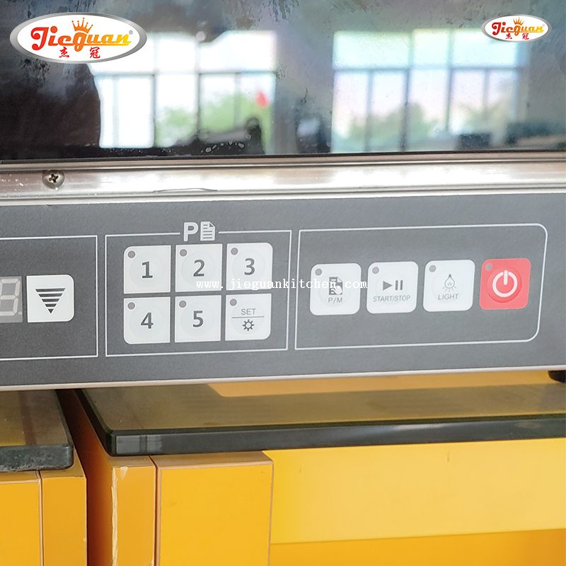 Коммерческая электрическая цифровая конвекционная печь с 4 противнями