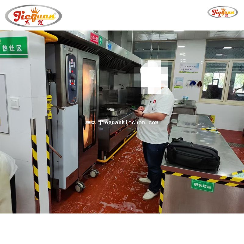 Коммерческий электрический 20-слойный комбинированный паровой EOA-20-CMP с самоочисткой