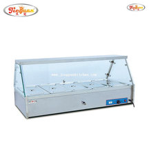 Коммерческий электрический подогреватель для шведского стола, нагревательная водяная баня с кастрюлей 6 1/1GN или кастрюлей 12 1/2 GN