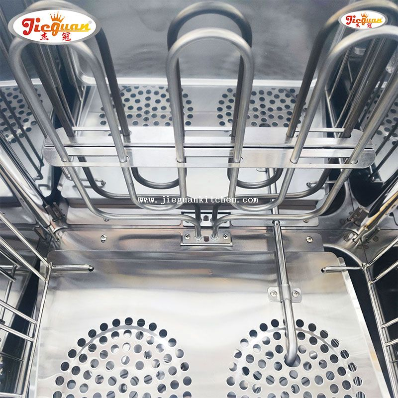 Электрическая конвекционная печь Коммерческая печь для выпечки, 4 слоя с распылителем