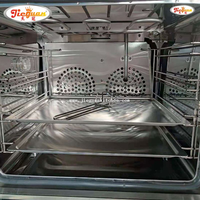 электрическая перспективная конвекционная печь с пароваркой