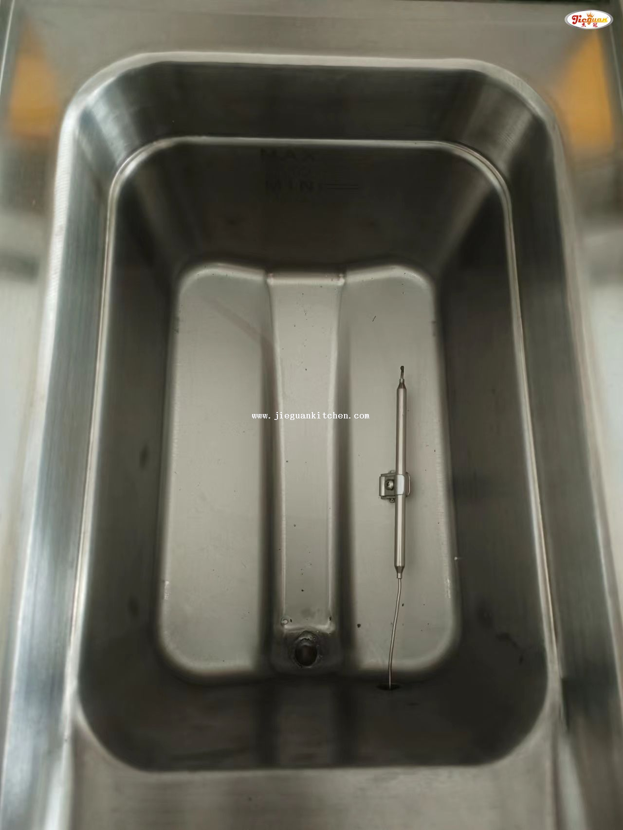 Газовая фритюрница с одним баком, 14 л.