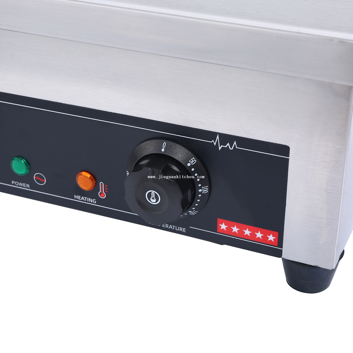 Коммерческая электрическая плоская сковорода диаметром 530 мм