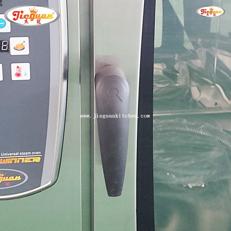 Коммерческое хлебопекарное оборудование Электрическая пароконвектоматная печь с 4 противнями 