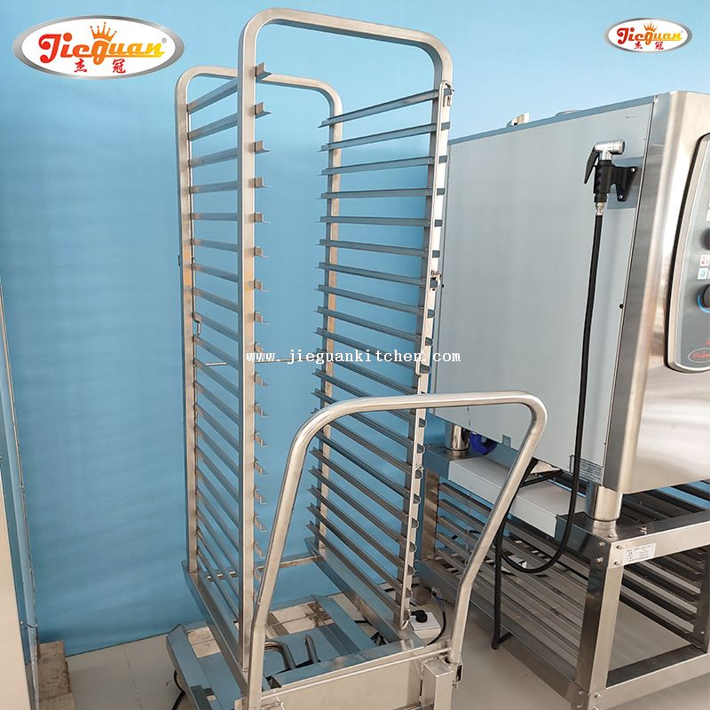 Коммерческая электрическая 20-слойная пароконвектомат EOA-20-AC с самоочисткой