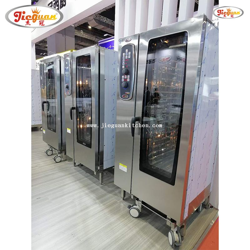 Коммерческий электрический 20-слойный комбинированный паровой EOA-20-CMP с самоочисткой